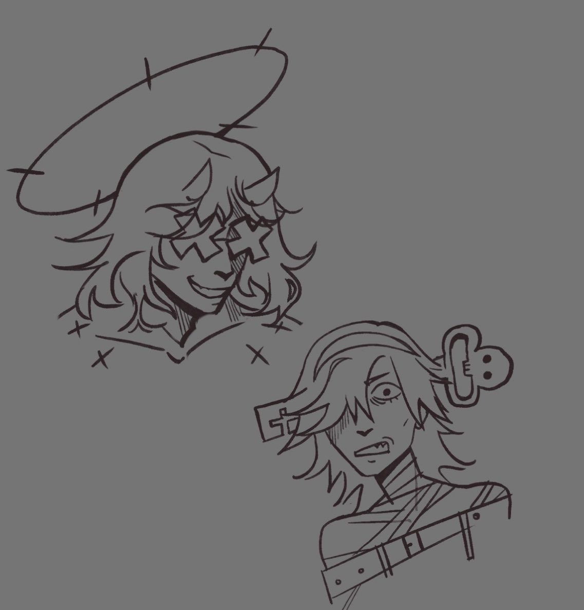 ABA and Happy Chaos just for fun #guiltygear