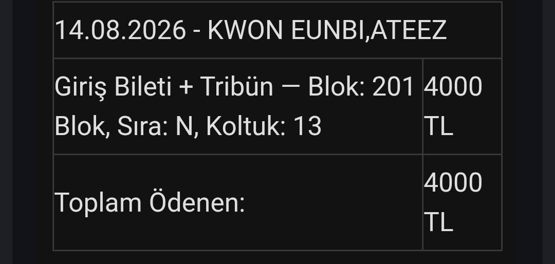 Tirbün bileti hala arayan var mı
Alınan fiyattan devir ediyoruz
4000₺