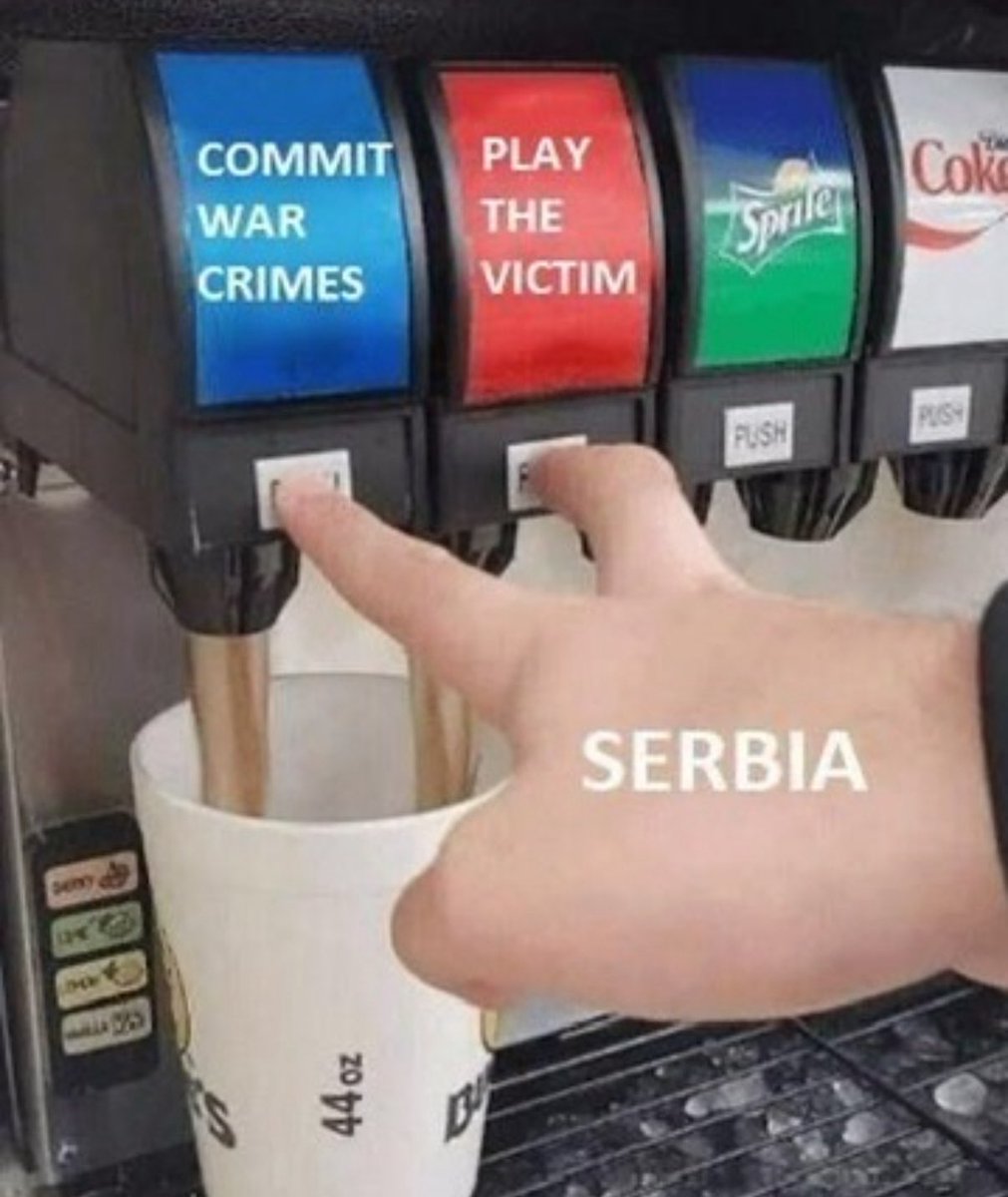 >attempt to ethnically cleanse 3 neighbouring countries

>commit the most demonic war crimes 

>continue to harass neighbours for 30 years after trying to ethnically cleanse them

>side with Russia when Europe is being attacked

>iT’s KiNdA CraZy HoW nOrMaLizED sERboPhoBiA iS