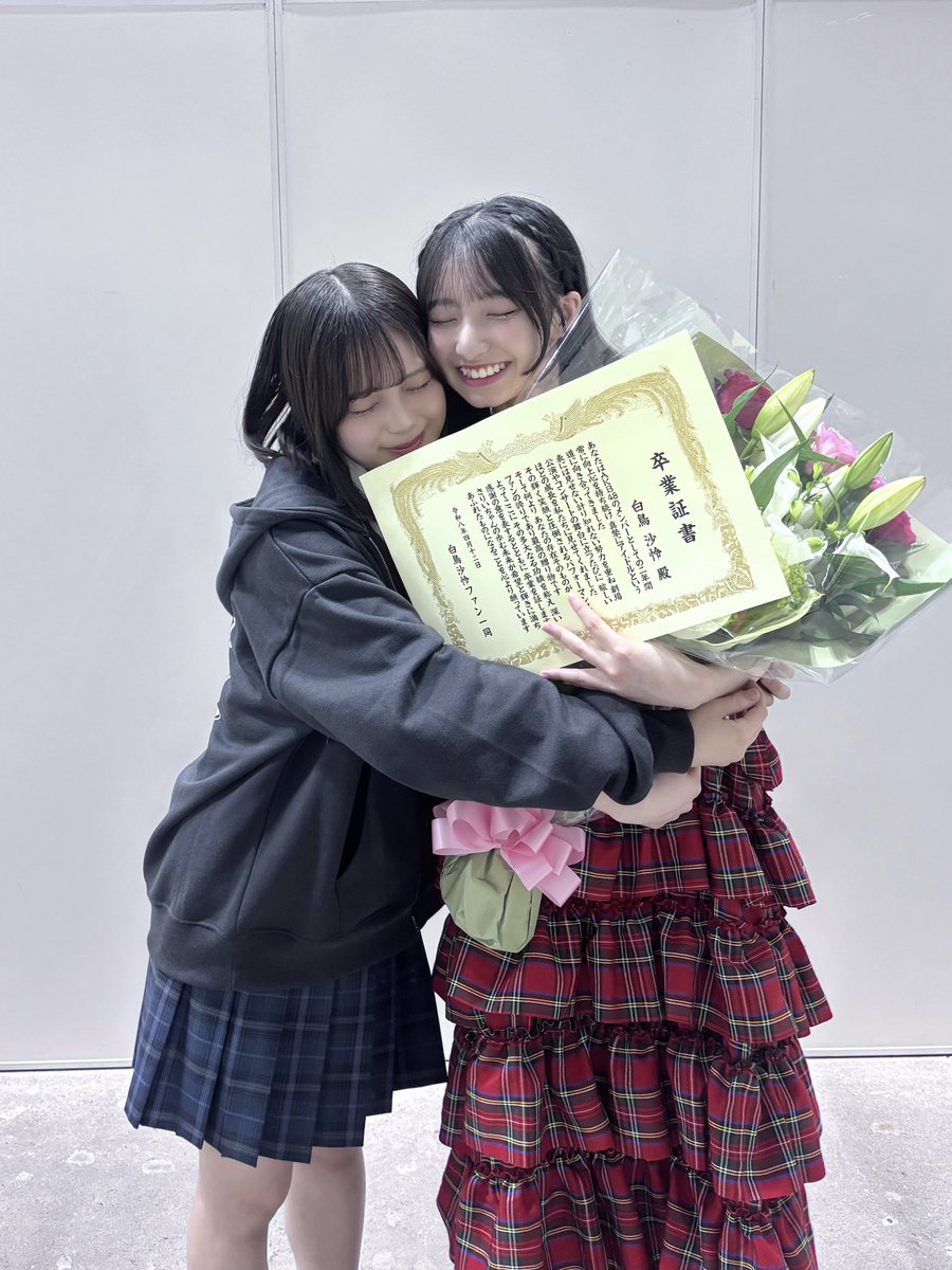 AKB48_名残り桜 個別握手会ラストありがとうございました🌸🤍 みなさん