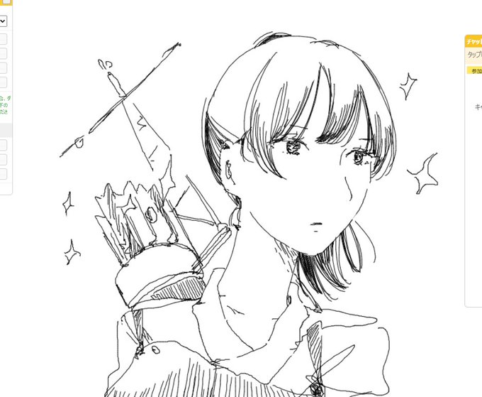 ものすごいひさしぶりに顔を描いた気がしている 