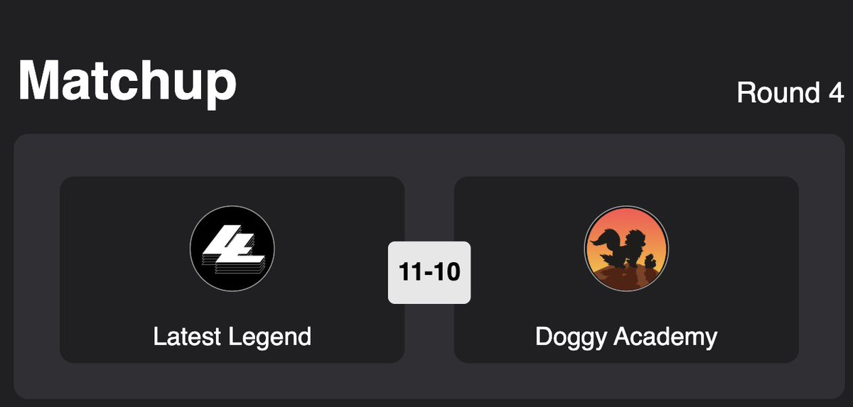 Latest Legend tweet media