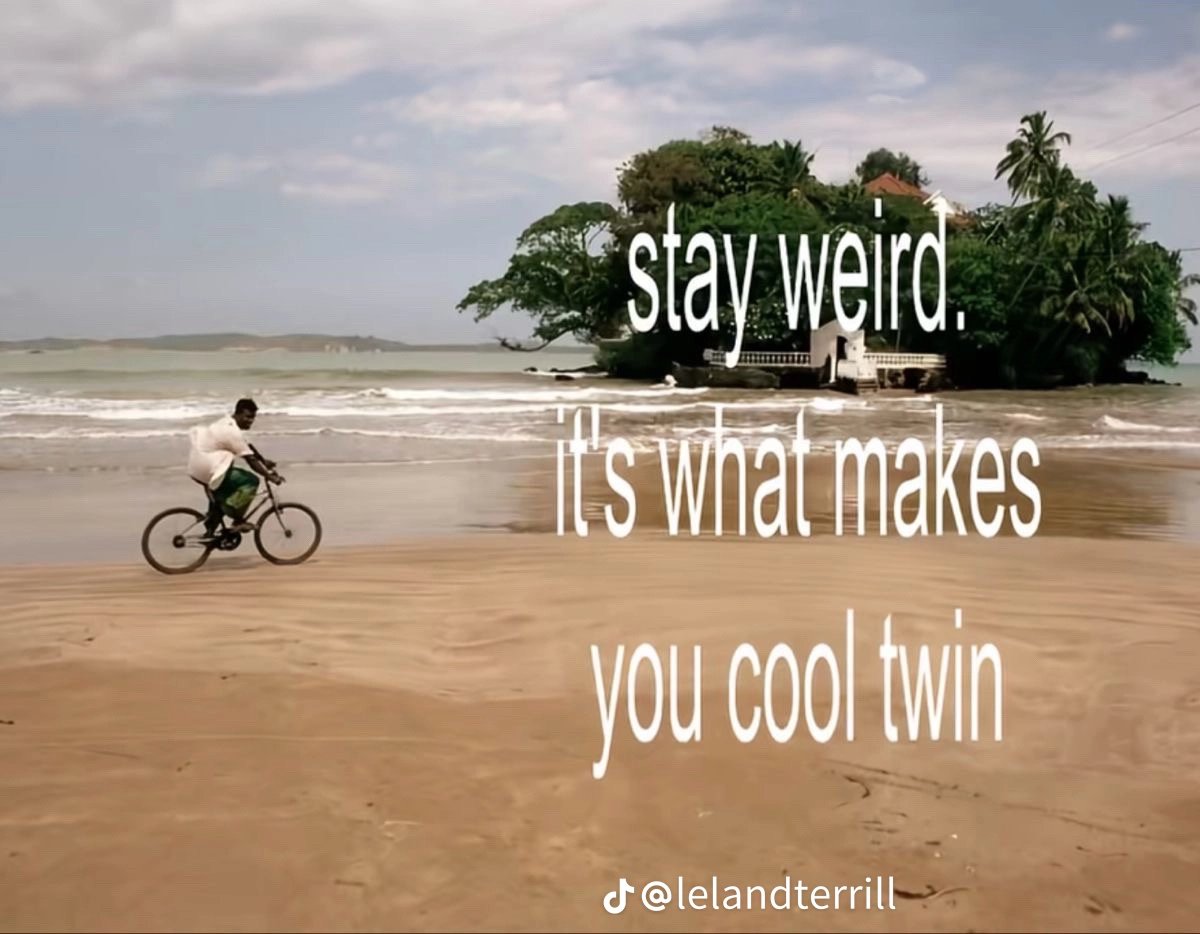 Based on how things are going it is highly likely i won't be renewing my subscription for thus month😪.

Don't forget to stay weird btw