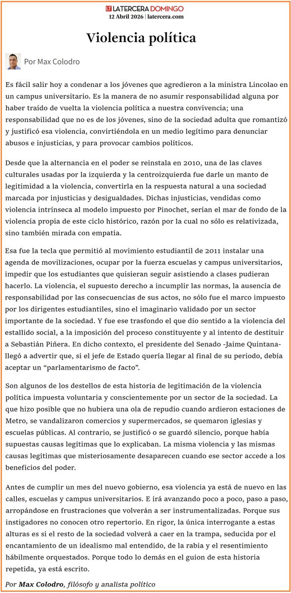 Sergio Ulloa 🇨🇱 tweet media