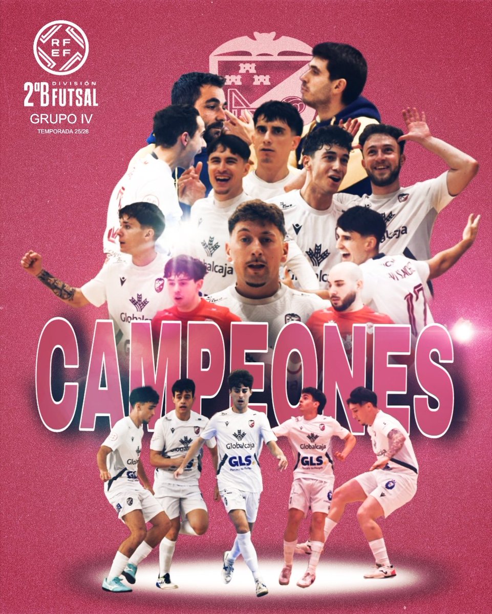 🏆🤍 ¡Y hoy, 𝗦𝗘𝗚𝗨𝗜𝗠𝗢𝗦 𝗦𝗜𝗘𝗡𝗗𝗢 𝗘𝗟 𝗔𝗟𝗕𝗔 𝗬 𝗦𝗢𝗠𝗢𝗦 𝗖𝗔𝗠𝗣𝗘𝗢𝗡𝗘𝗦!

🦇 Una espectacular temporada que nos da el titulo de campeones de liga.

🎯 Por delante, semanas de trabajo para llegar al objetivo final que todos queremos.