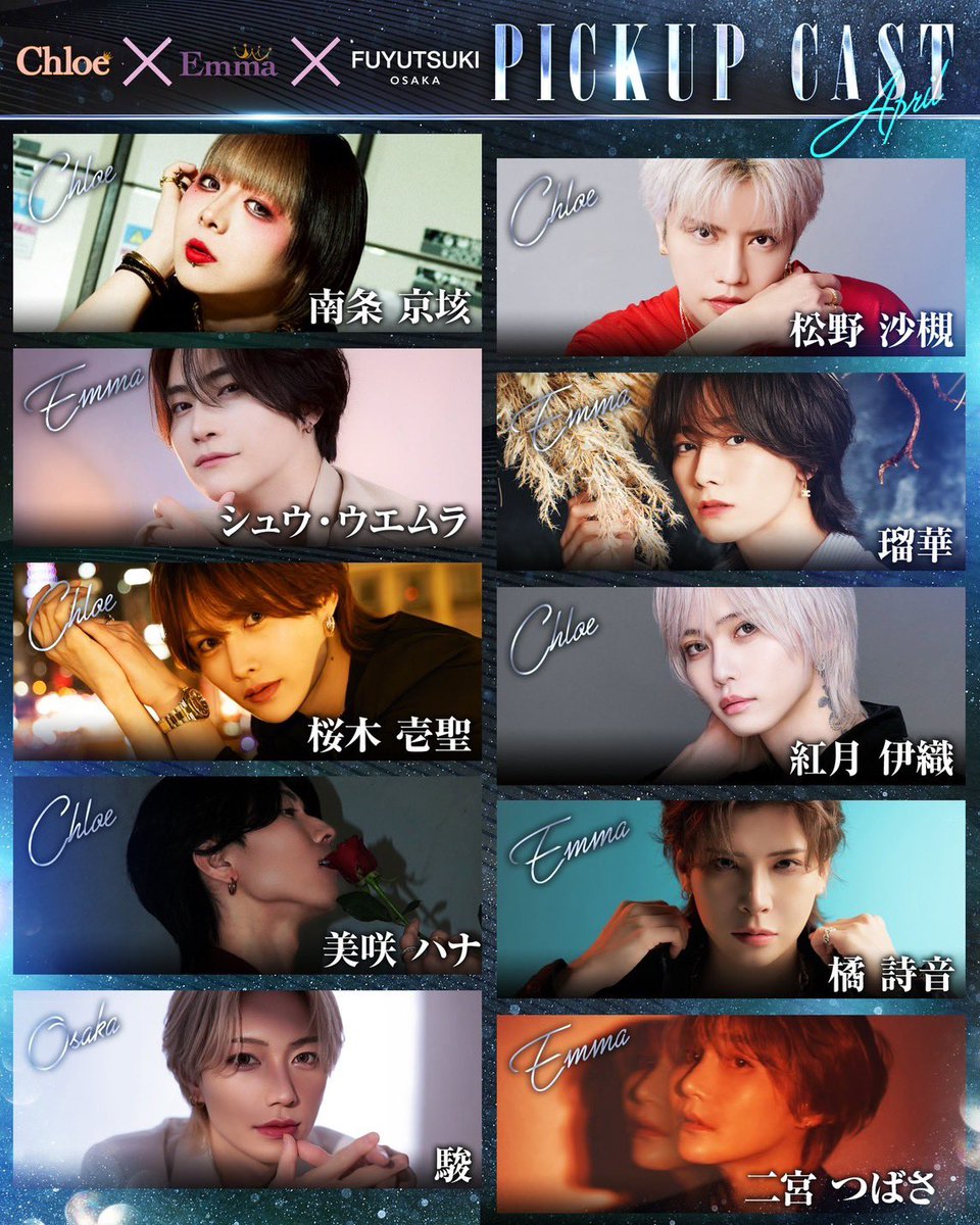 Chloe_fghd's tweet photo. ✨3月星咲五奏管轄pickup✨ https://t.co/jRsB7GlaoC