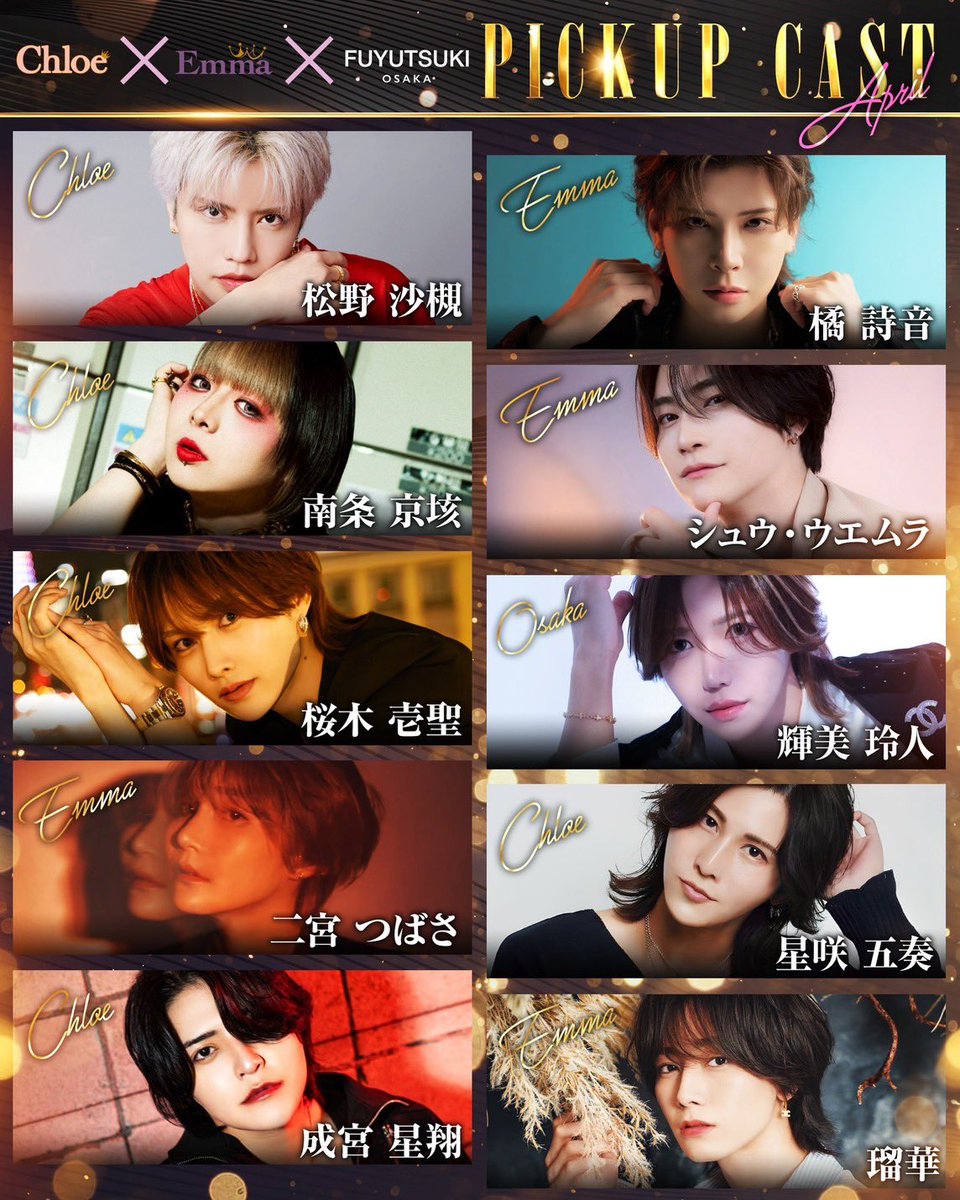 Chloe_fghd's tweet photo. ✨3月星咲五奏管轄pickup✨ https://t.co/jRsB7GlaoC