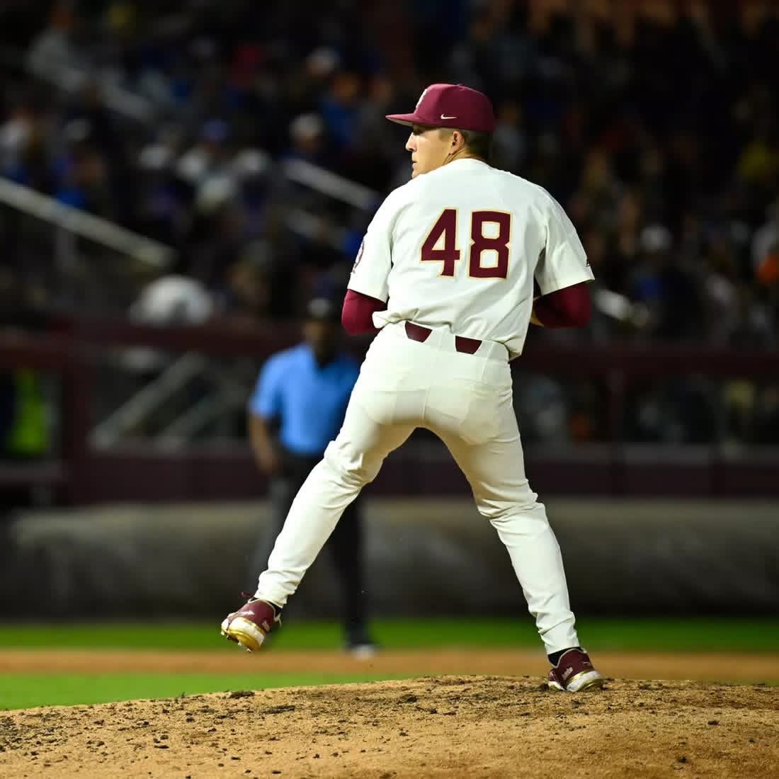 On this day four years ago, four Florida State baseball pitchers combined for a 2-hit shutout in a 5-0 win over Florida. All five FSU runs came in the first inning. Alex Toral and Blake Mathis each homered during the inning. Conner Whittaker worked 3.2 shutout innings of relief.
