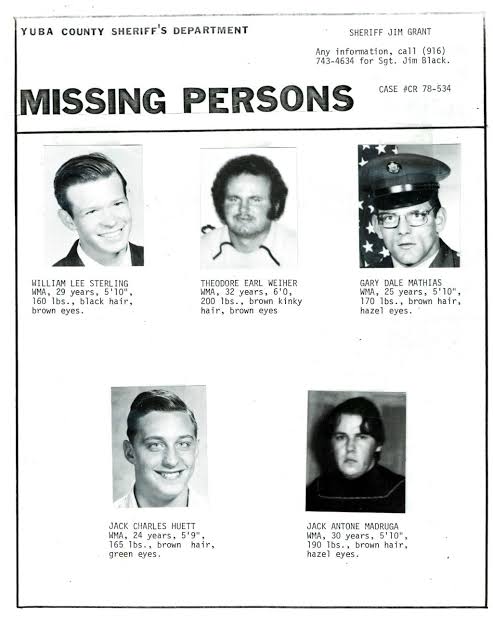 arquivocurioso's tweet image. O mistério dos "Yuba County Five" é um dos casos mais perturbadores da história da Califórnia. 

Confira o fio sobre o "Passo Dyatlov Americano": 🧵👇

 #TrueCrime #Yuba5 #CrimesReais