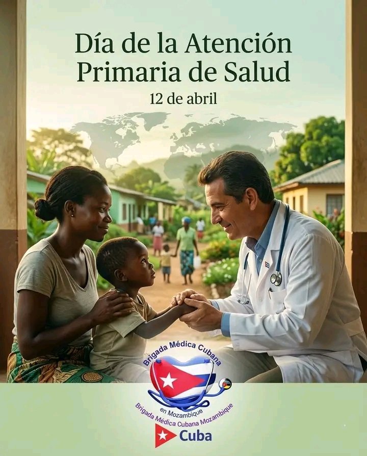 yosvani3521's tweet image. Hoy saludamos con respeto y admiración a quienes hacen de la Atención Primaria de Salud la primera luz que recibe el pueblo, cuando llega la necesidad, el dolor o la esperanza.
#CubaCooperaVen #ContraElBloqueo #SolidaridadConCuba #100AñosConFidel