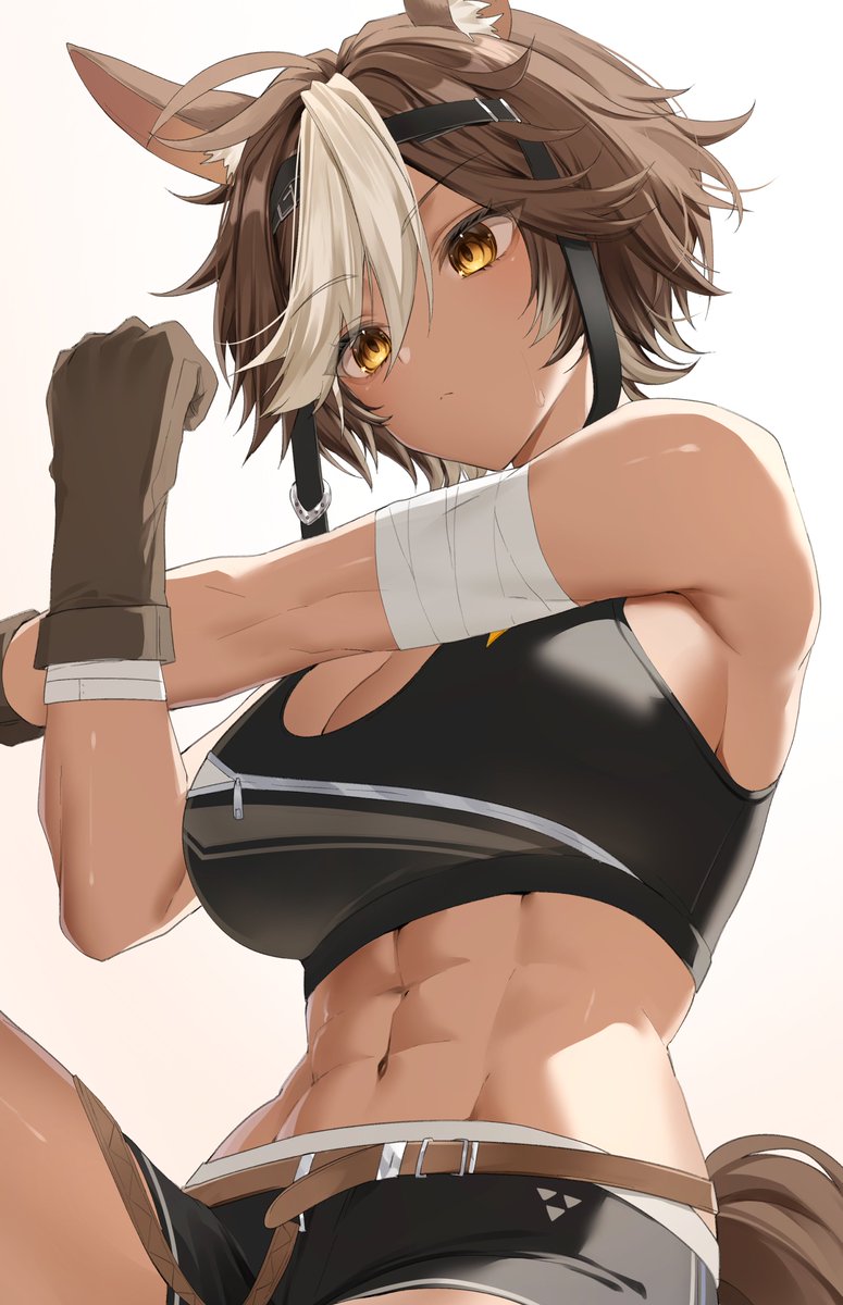 Your tomboy childhood friend wants to spar with you!

@/PhSohdvh