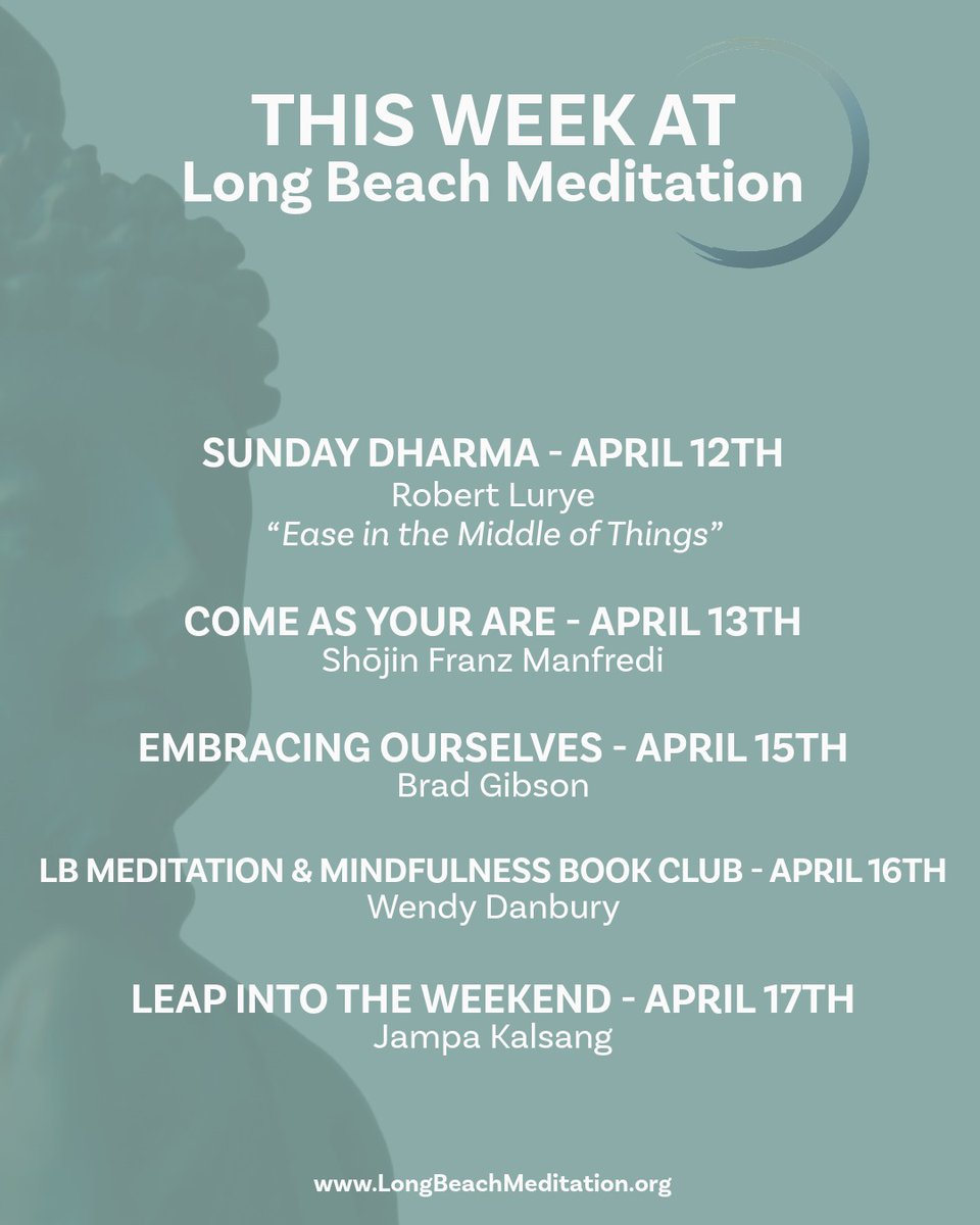 LB_Meditation's tweet photo. Everyone is welcome to our classes, events, and retreats. Visit https://t.co/DojYNeM284 for more. https://t.co/0y0NfVOlIn