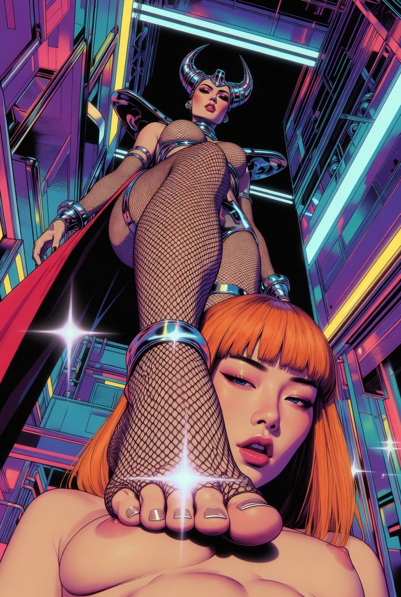 thisisavatar's tweet photo. Kissing the Queen 👩🏻‍🦰👑
#bootkissing #OrangeHairedCyberSimp #ElectricOrangeAdoration #fetish #Grokart #AIart https://t.co/WYRLtzgxcT