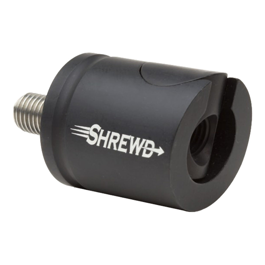 ProductWorldUSA's tweet image. Shrewd Quick Disconnect Matte Black 8 Degree dlvr.it/TS0MGm #Archery #CNCmachining #QuickDisconnect #ShrewdArchery #Stabilizer