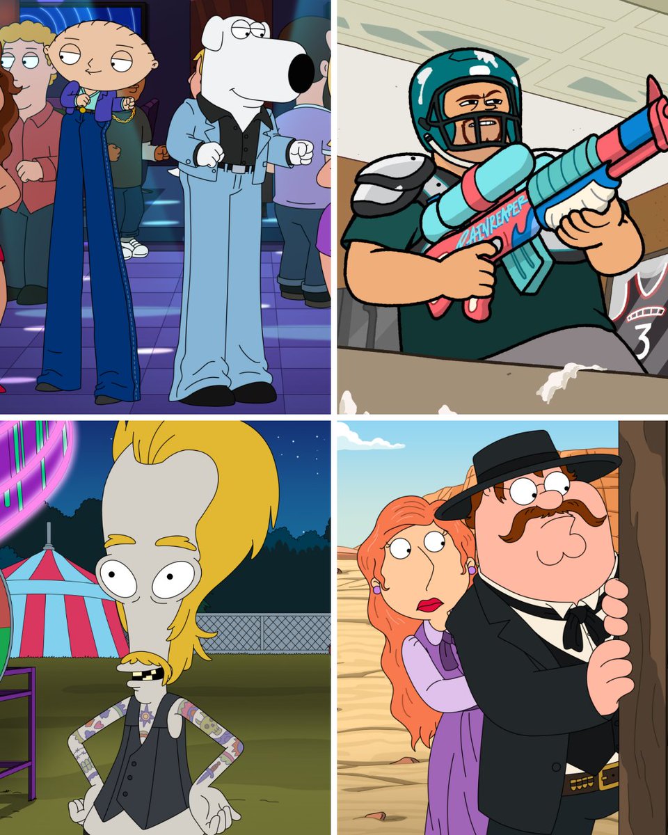 AniDom's tweet photo. tonight is top-tier 🙌

tune in for new #americandad, #familyguy, &amp; the #universalbasicguys season finale at 8/7c on #FOX! streaming next day on @hulu. https://t.co/t4k8ebJtbh