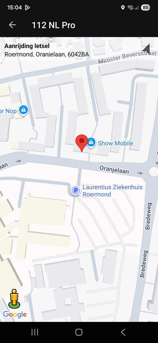 Aanrijding met vermoedelijk letsel in Roermond