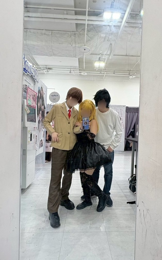 sasami_cos1030's tweet photo. りだつしました❣️
ﾃﾞｽﾉでいました🎶🎶
ふたりとも最高に似合っててめろくて幸でした😿 念願で楽しすぎた💞💞
2日間楽しかった大満足՞ ̳o̴̶̷̤  ̫ o̴̶̷̤ ̳՞
#ラブスピ2026 https://t.co/2dK7HLkdiL