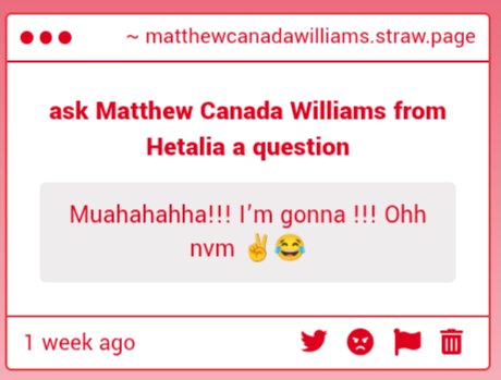 _MatthewCanada's tweet photo. You're gonna....? https://t.co/nmfnTvcRH1