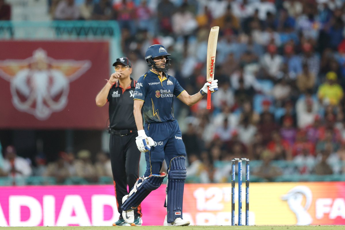 IPL's tweet image. Back to back 5️⃣0️⃣s for #GT skipper 👏

Shubman Gill notches up his 28th #TATAIPL half-century, @gujarat_titans on 🔝

Updates ▶️ bit.ly/TATAIPL-2026-19

#TATAIPL | #KhelBindaas | #LSGvGT