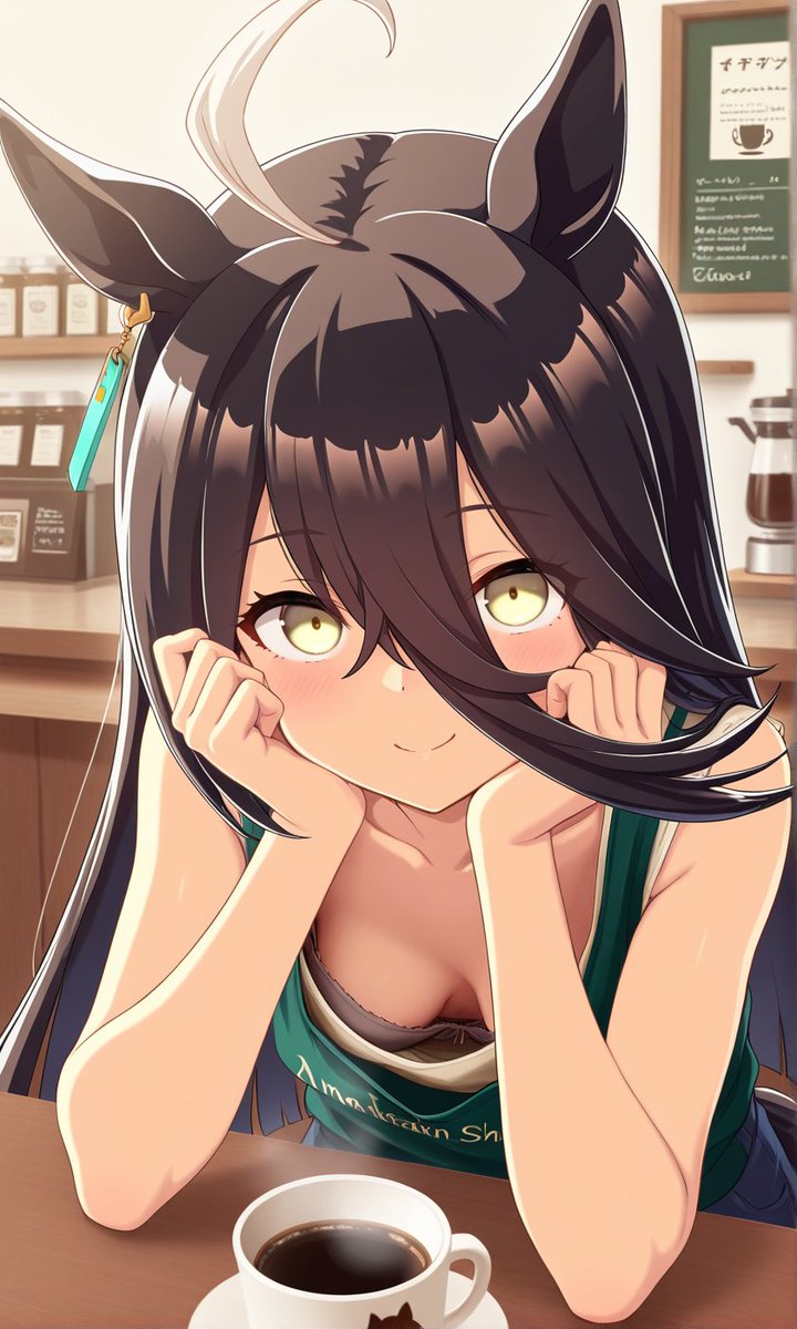 silencesuzukaAI's tweet image. みなさんおはようございます
本日４月１３日は喫茶店の日ですよ
1888年のこの日に日本で初めて本格的な喫茶店がオープンした日みたいですね
ちなみにそのお店は３年持たずに閉店したようです
マンハッタンカフェ / Manhattan Cafe
umamusume
ウマ娘