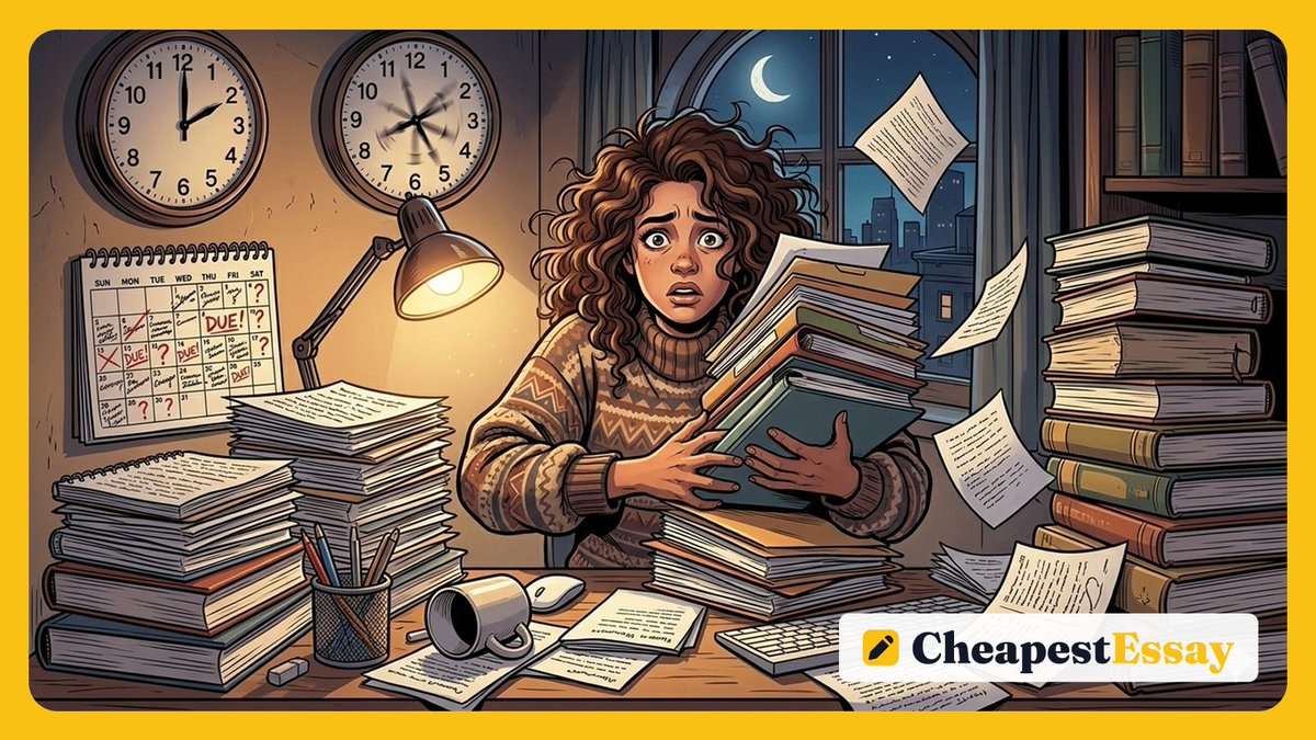 CheapestEssay_'s tweet image. Too many assignments piling up? 📚 Take a deep breath — CheapestEssay handles your writing while you focus on life and studies.
#StudySmart #EssayHelp #StudentTips #CollegeHacks #CheapestEssay