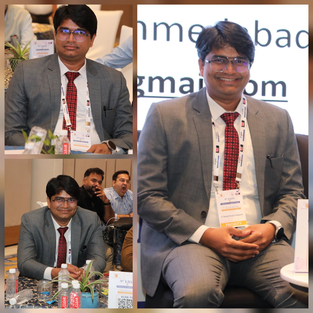 SChellapuram's tweet image. ✨ Exciting time at the 9th LION Conference, Bhopal! 🎯
Superb Biostatistics Session 📊—innovative, practical &amp;amp; highly insightful.
Congratulations to Dr. T P Sahoo Sir and team 👏 for organizing such a vibrant academic event 🌟
#LIONConference #Biostatistics #Oncology #MedicalEdu