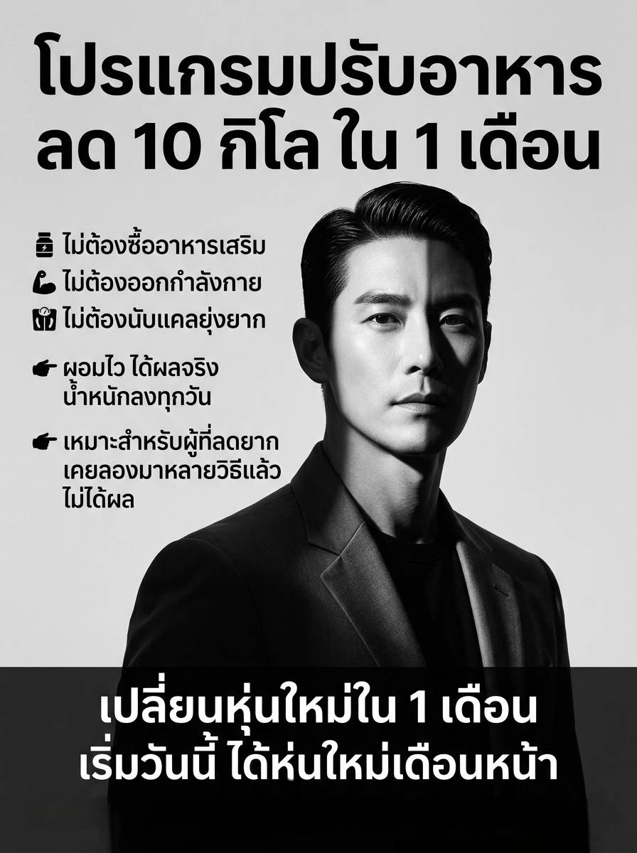 รายละเอียดโปรแกรมสลายไขมันด้วยวิธีปรับอาหาร ลด10กิโลใน1เดือน (สำหรับคนผอมมีพุง พุงยุบ หน้าท้องแบนราบใน2สัปดาห๋) → facebook.com/share/p/1CTpxV…

#ลดความอ้วน #ลดน้ำหนัก #ลดไขมัน #ผอมไว  #ลดพุง #โค้ชปกรณ์ #อาหารคลีน