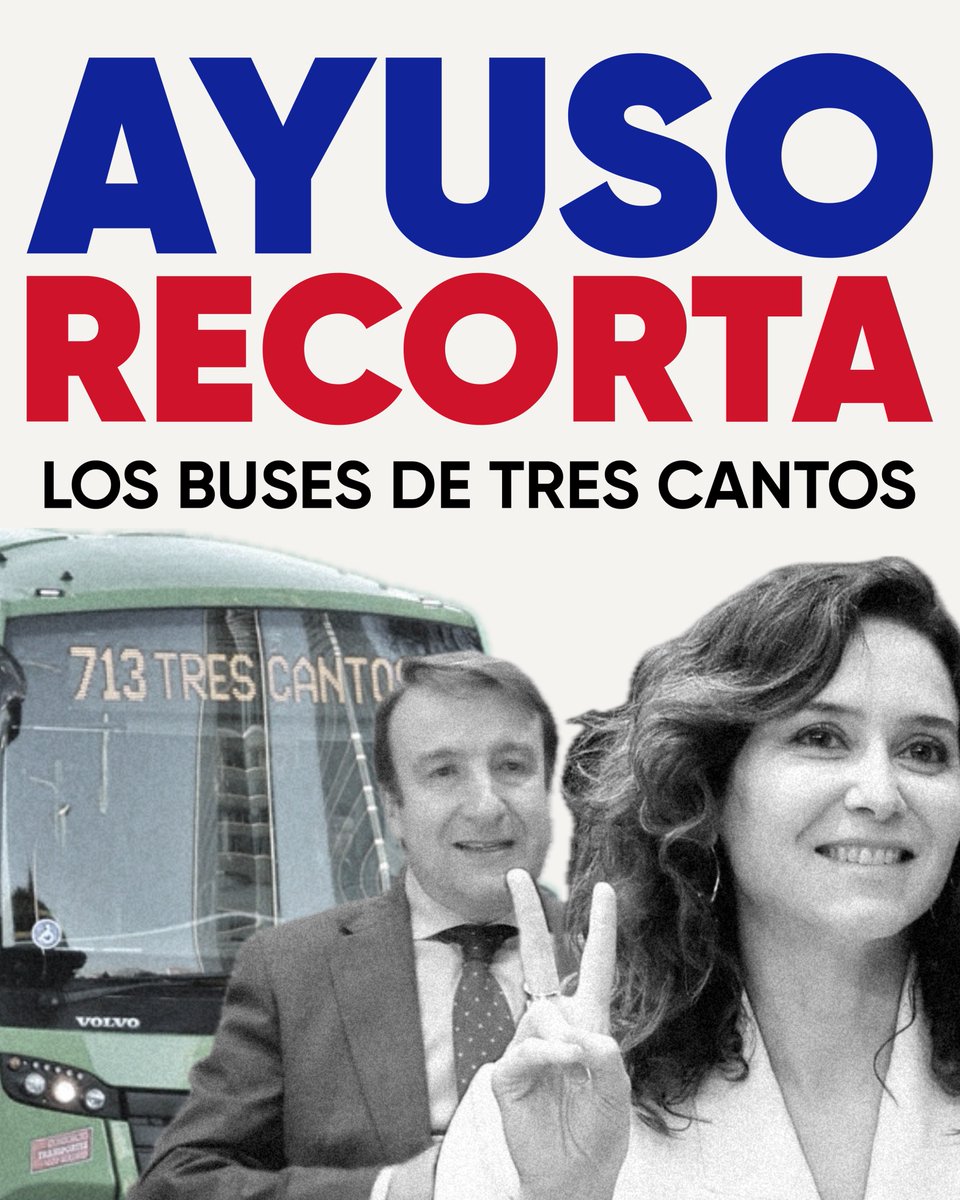 PorTresCantos's tweet photo. Esta es la realidad:
📉El 712: 3 servicios menos
📉El 713: 8 servicios menos
📉El 714: 23 servicios menos
📉El 716: 6 servicios menos

Y el 717... a esperar 115 MINUTOS para luego que? Que no pase a la hora NUNCA??

Esto es una VERGÜENZA. NOS ESTÁN ROBANDO LOS SERVICIOS PÚBLICOS https://t.co/Wwr0Std3ue