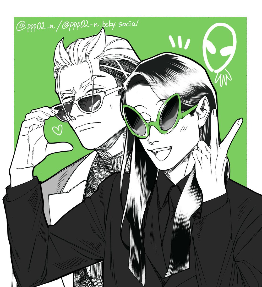 伊月、絶対このサングラス好きでしょ👽