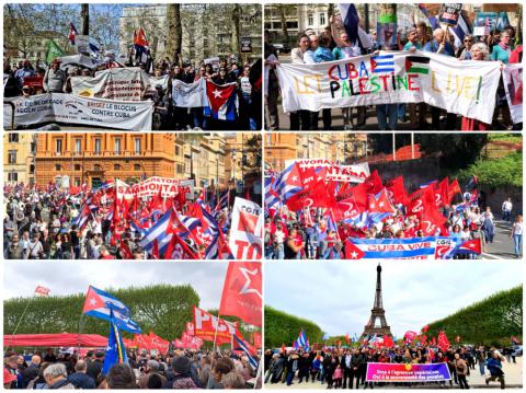 🌍 Desde Bruselas, Roma y París se escuchó un mismo grito: ¡ #CubaNoEstáSola!  
Miles de voces denunciaron el bloqueo y reafirmaron la solidaridad internacional.  
🇨🇺 #Cuba no es amenaza, es resistencia, dignidad y justicia. #TumbaElBloqueo ,ya.