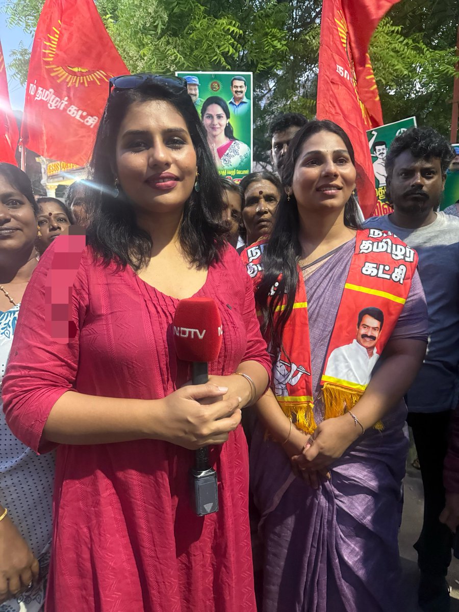 Vasudha156's tweet photo. With the only transwoman fighting TN elections. Roshini of @NaamTamilarOrg https://t.co/auIPXGhDi2