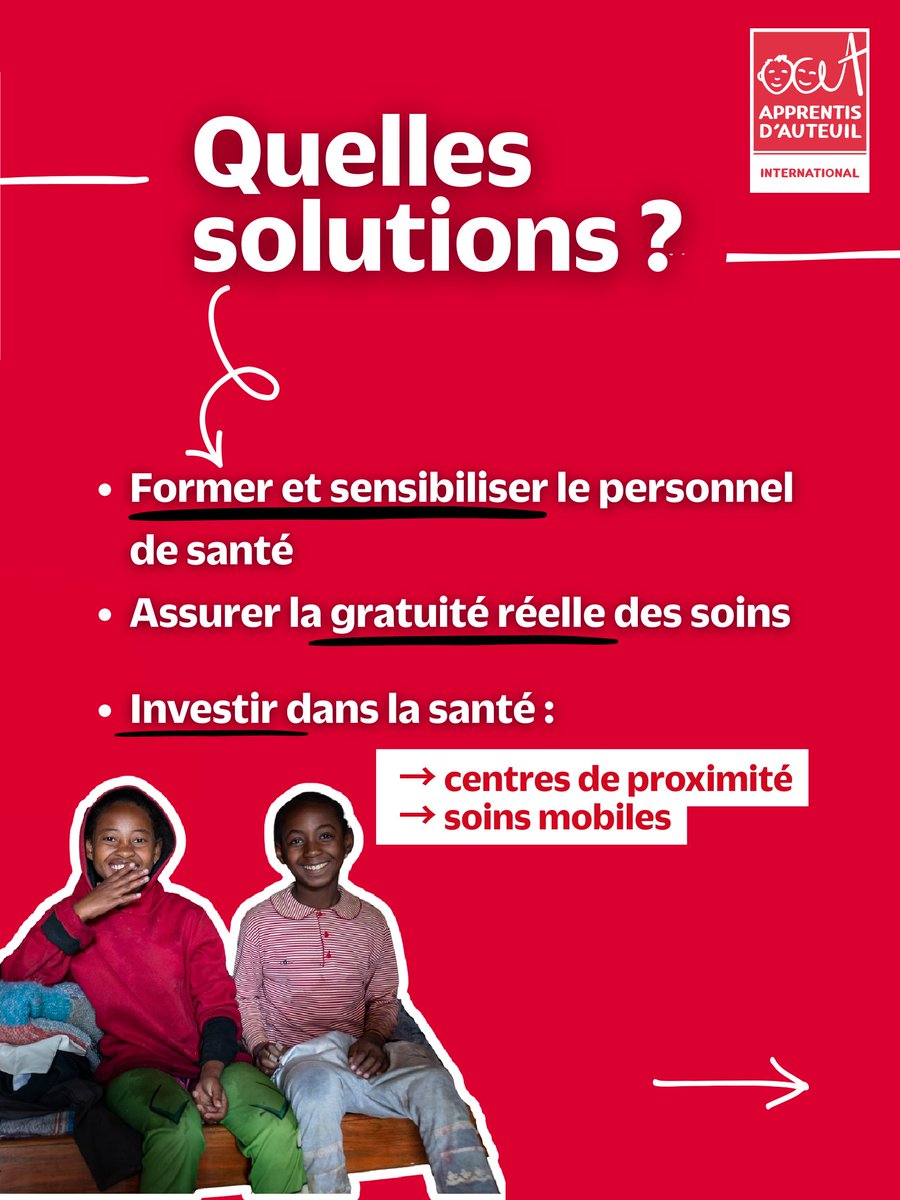 Reiper242's tweet photo. À l’occasion de la #JIESR2026, rappelons que des millions d’enfants en situation de rue sont encore privés d’un accès réel à la santé. 
La santé est un droit, pas un privilège. Même dans la rue.
@Apprentis_FAAI @AAuteuil @AFD_France @UeCongoBrazza @ambafran_congo https://t.co/oWCbPLjAua