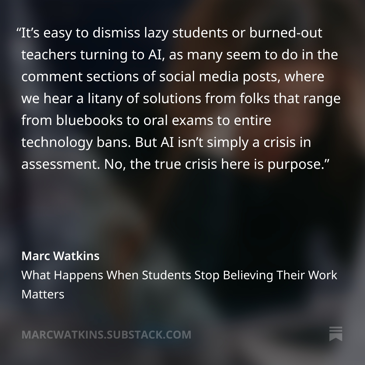 Marc Watkins tweet media