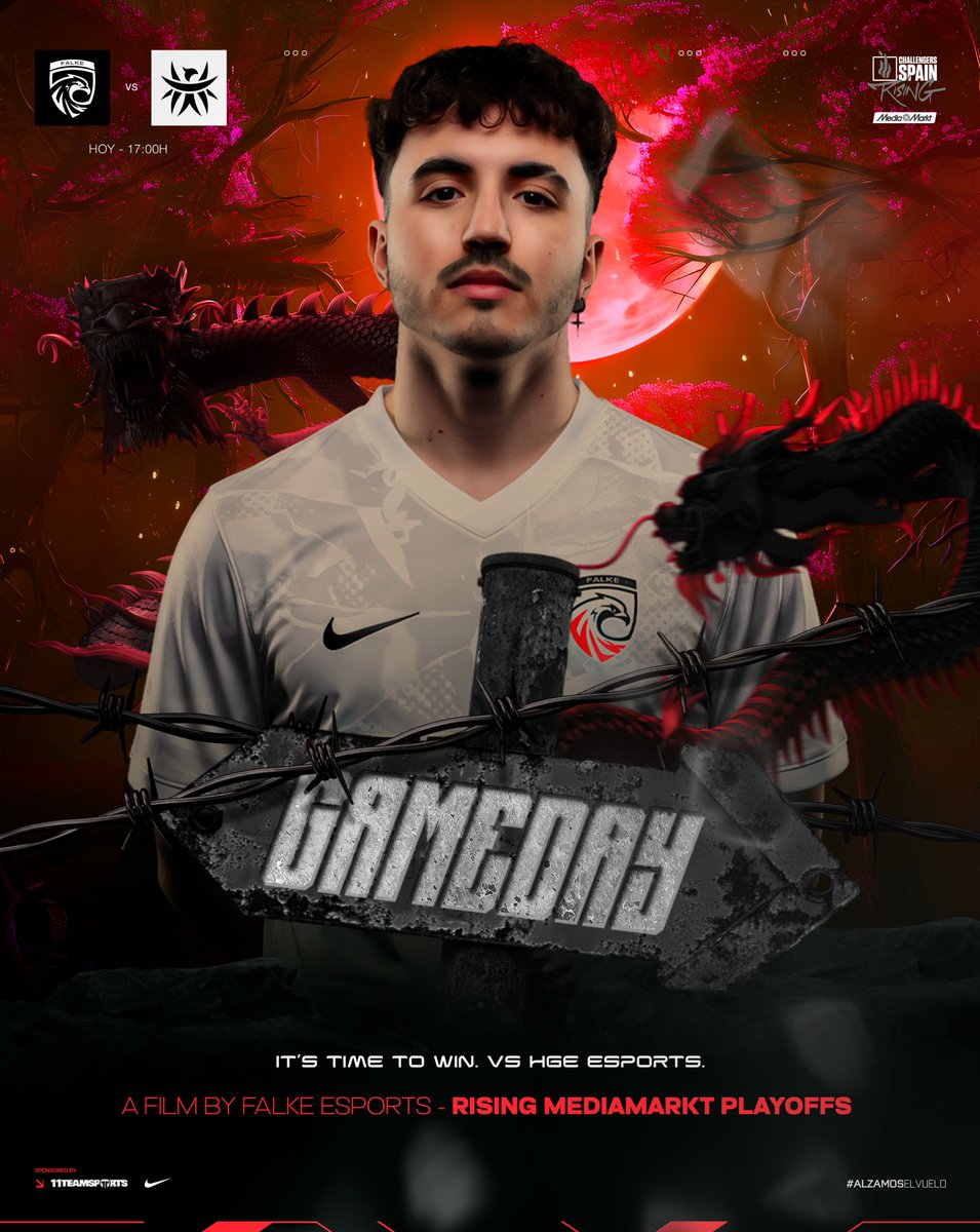 FALKE_EC's tweet photo. Sin margen de error, el objetivo es claro, GANAR 👊

🆚@HGEESPORTS 
🕔 17.00h 
📺 falke_ec

#AlzamosElVuelo🦅 • #RisingMediaMarkt https://t.co/WeLGdXXGcW