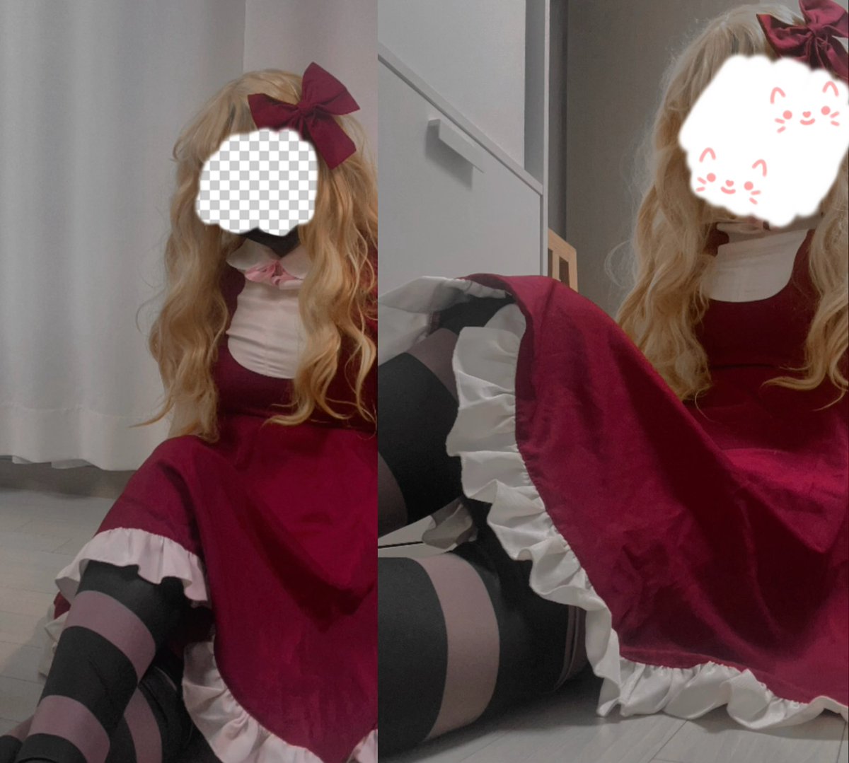 앨리스 너무 귀여워서 좋아요!! 헿ㅎ헤
개쩌는 코스어들 사이에서 손질&amp;노력 1도안된채로 이런거 올려서 죄송해요… 코스아니고 음… 앨리스 착장놀이…? 정도로 하죠 허허
