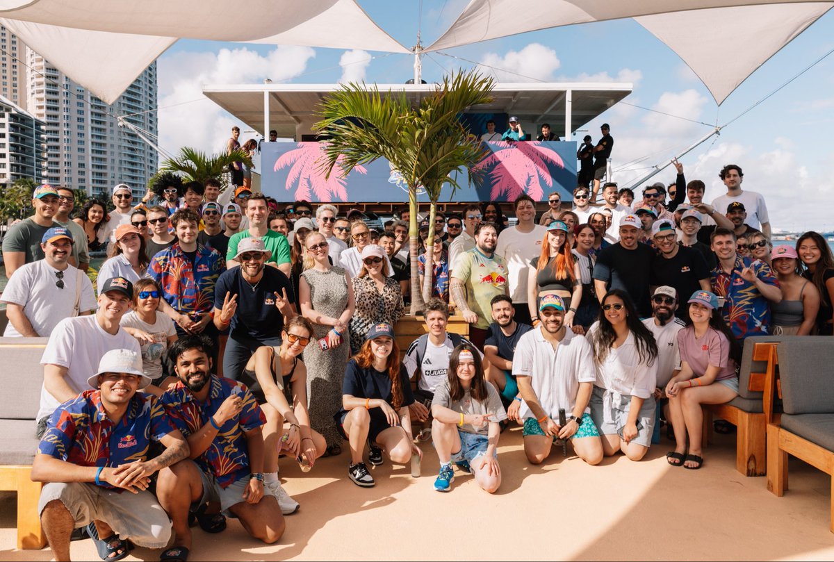 AdamSavage's tweet image. Miami X @redbullgaming 🪽

WHAT A WEEK! 😎 A huge thanks to the brilliant Red Bull family for having me host the 2026 RB Player Summit- needless to say, it was flippin’ incredible!

“…until next time, Wiiings City!” 💙

#redbull #miami #summit #host #gaming