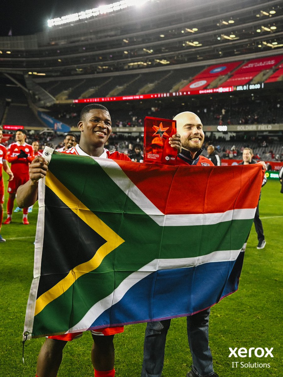 MagebaKT's tweet photo. Mbekezeli Mbokazi is your @Xerox Man of the Match 🔥 @ChicagoFire https://t.co/gTrydunyfo