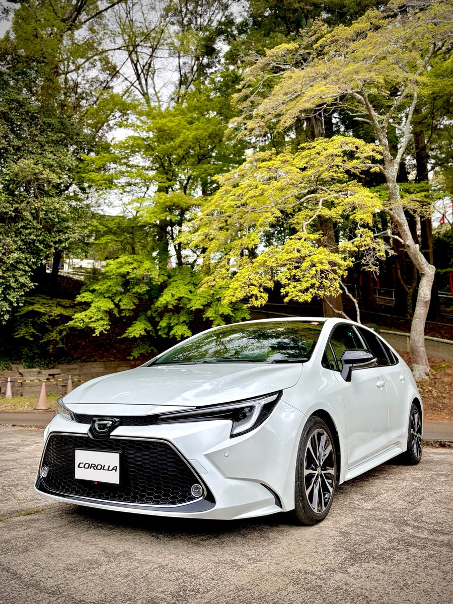 ryoracing_zwe's tweet image. #新カローラ日記　330日目　☀️

11ヶ月で29,000kmも走っている
私の #カローラ

テーマは「特別仕様車のような純正流用」  

完成形に近いのですが、
#COROFES に向けて少し進化させたい気持ちも。

お会いできる皆様よろしくお願いします！

#カロフェス鈴鹿で会いましょう