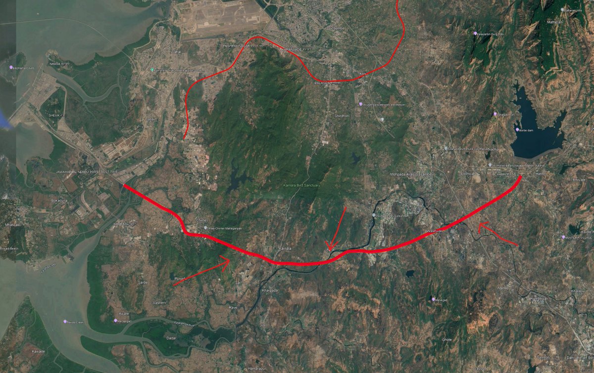 NHAI Applied for EC for Proposed 6-Lane Access Controlled Section of NH-348B (Greenfield) from Pagote (Km. 0.100) to Chowk (Km. 29.319), Raigad District in the state of Maharashtra.