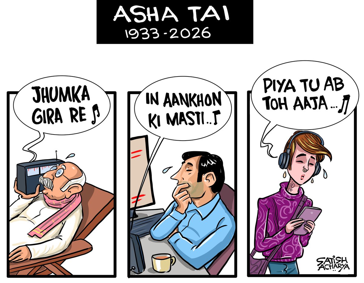 Satish Acharya tweet media