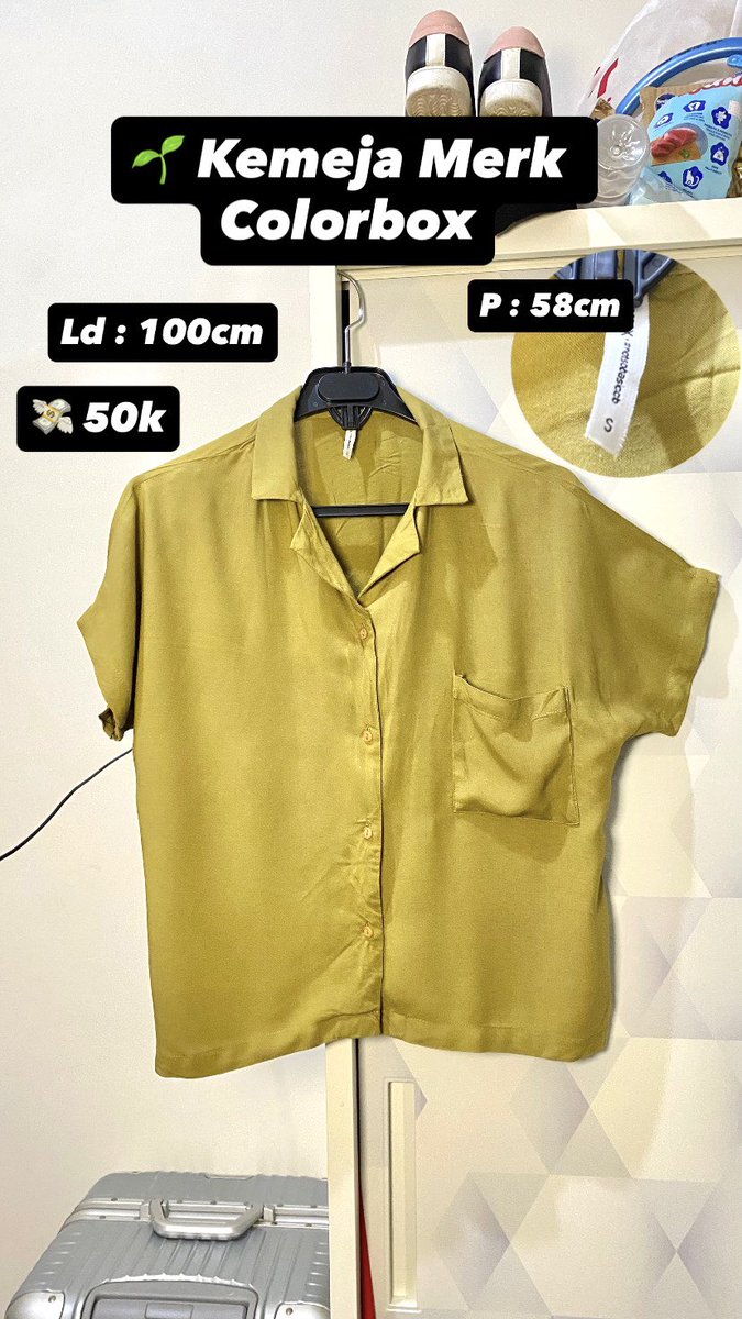 wangjiyaoen's tweet photo. 🎀 PRELOVED BUKAN THRIFT 🎀

Preloved color box, preloved celana jeans hw

📦 Order langsung klik WA https://t.co/M5ihRE6fAl
🍊Order via Sh0pee (FREE ONGKIR) WAJIB SPLIT BILL!!  #zonauangㅤ #zonajajan https://t.co/EztuPz8Osv
