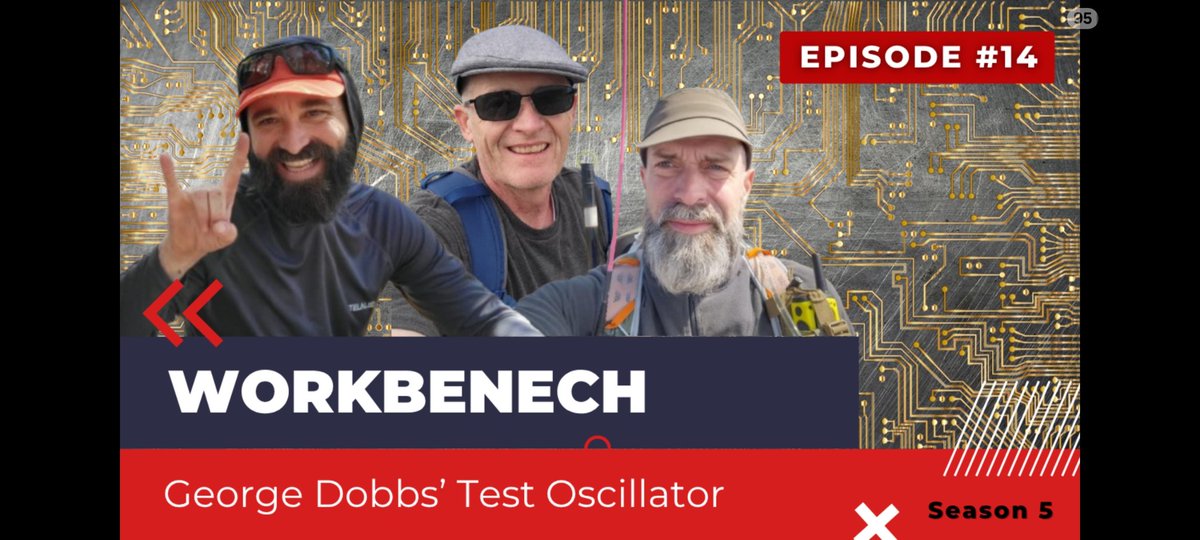 NJ7V_'s tweet photo. Homebrew TRIO - Adam, Tobias, and I report on our scratch build signal generator project on the #apdz podcast.
#AmateurRadio #HamRadio  #qrp #stem #electronics 
https://t.co/nipjEXSc55 https://t.co/pNWXjUkGgH