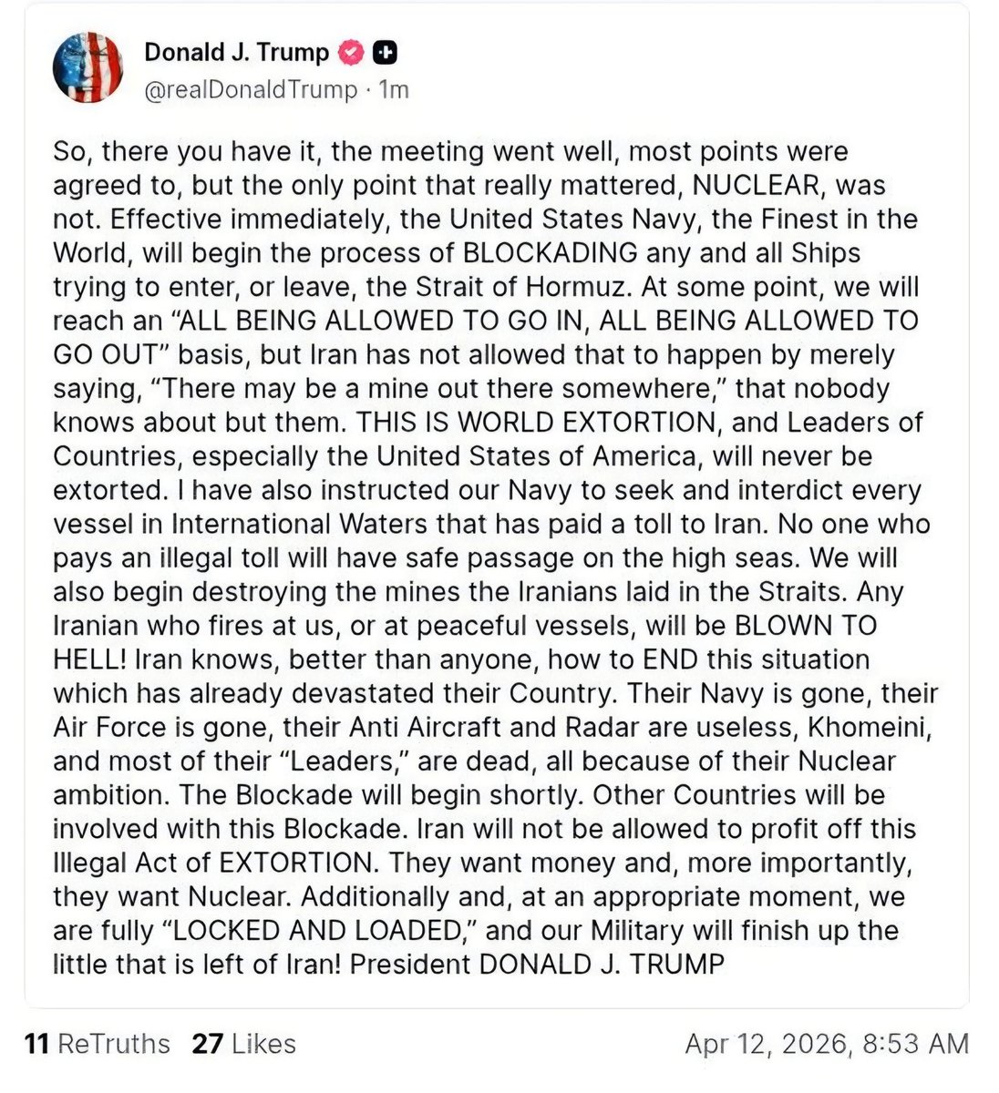 Republicans against Trump tweet media