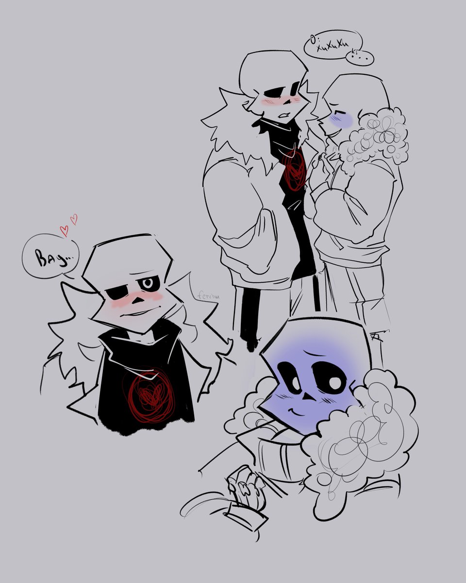 Ferch_uu's tweet image. SOOOO
i like them so bad 
#killersans #outersans #killerouter  #sketch #sanscest