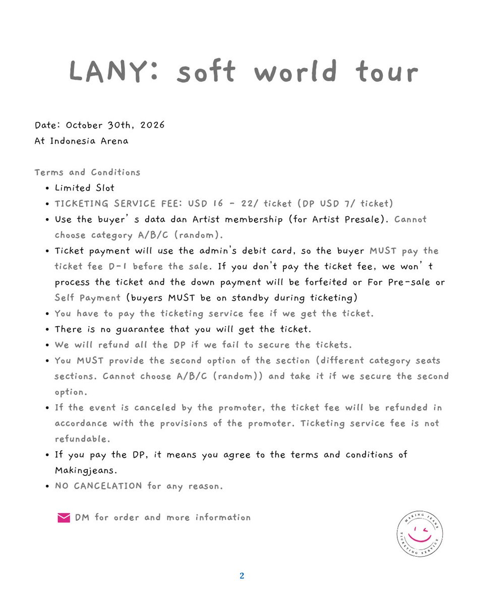 Soo /Jastip Ticketing Sevice Enhypen Seoul tweet media
