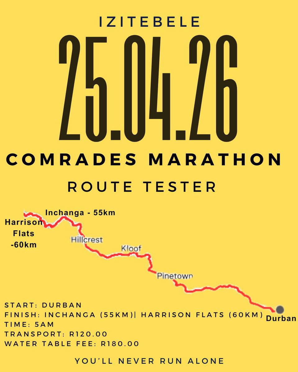 Izitebele Social Runners tweet media