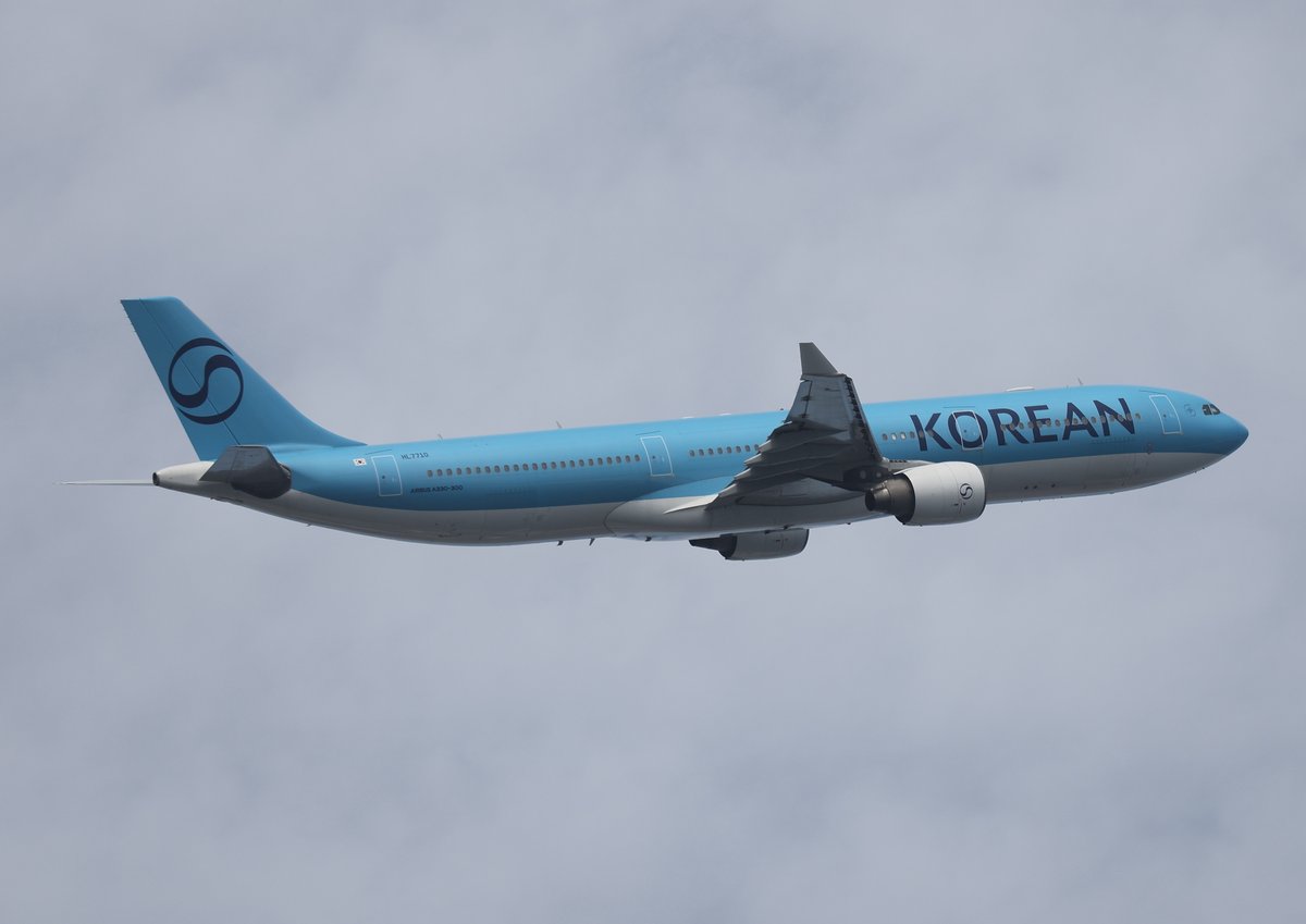 akira_raptor01's tweet image. 2026年4月12日
#羽田空港（Tokyo International Airport）
#HND #RJTT
⑤Korean Air   Airbus A330-323   HL-7710