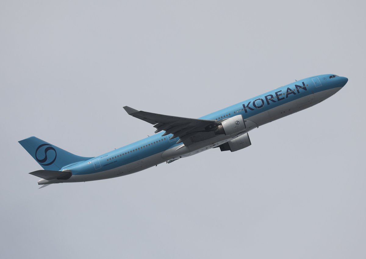 akira_raptor01's tweet image. 2026年4月12日
#羽田空港（Tokyo International Airport）
#HND #RJTT
⑤Korean Air   Airbus A330-323   HL-7710