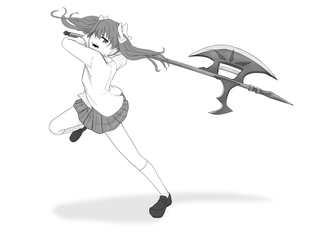 斧もカッコいいなぁ(´ω｀*)