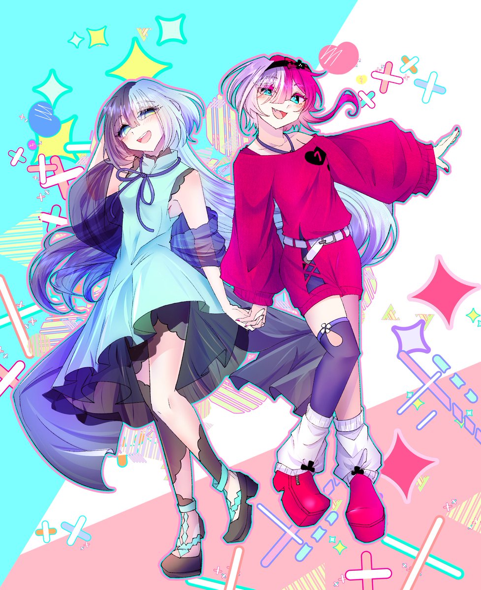 「#凍結祭りでフォロワー減ったから自己紹介して逆に増やす 創作やら版権いっぱい描い」|雨音のイラスト